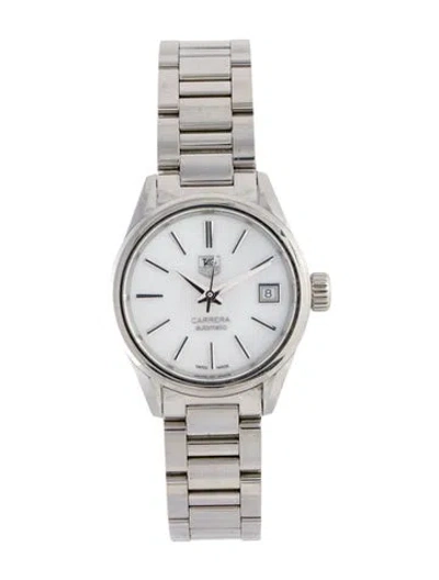 Pre-owned Tag Heuer Carrera Date Watch, 28mm In Multi