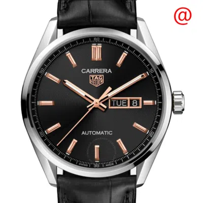 Tag Heuer Carrera Day Date Automatic Black Dial Men's Watch Wbn2013.fc6503