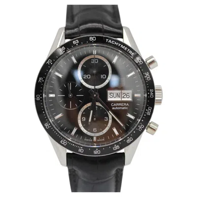 Pre-owned Tag Heuer Carrera �juan Manuel Fangio� Cv201ag.fc6266 � 41mm � Automatic Chrono In Multiple