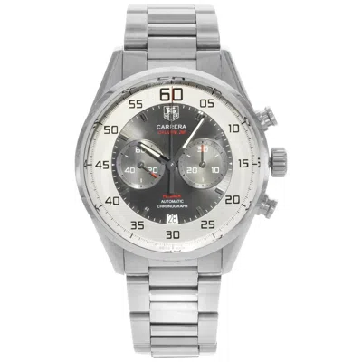 Pre-owned Tag Heuer Carrera Silver Dial Steel Automatic Men's Watch Car2b11.ba0799 In Multi