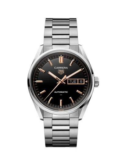 Tag Heuer Carrera Stainless Steel Bracelet Watch/41mm In Silver