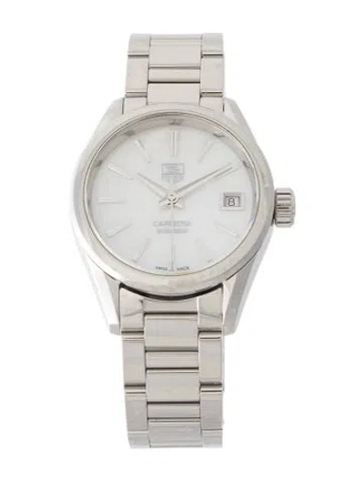 Pre-owned Tag Heuer Carrera Watch, 28mm In Multi