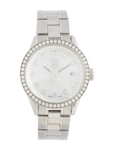 Pre-owned Tag Heuer Carrera Watch, 28mm In Multicolor