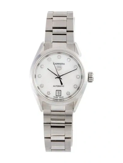 Pre-owned Tag Heuer Carrera Watch, 29mm In Multi
