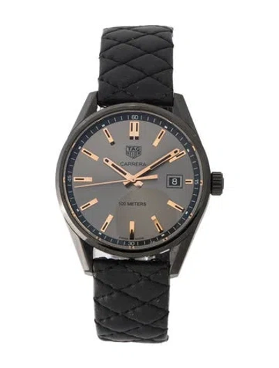 Pre-owned Tag Heuer Carrera Watch, 39mm In Multi