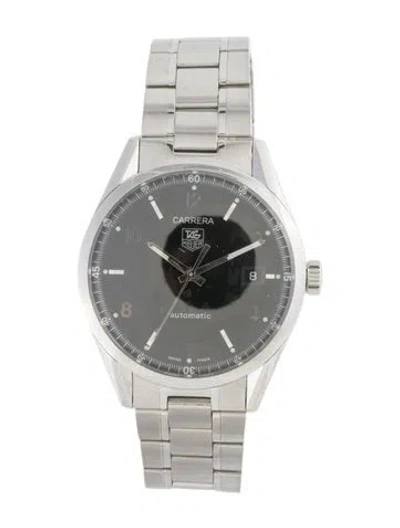 Pre-owned Tag Heuer Carrera Watch, 39mm In Multi