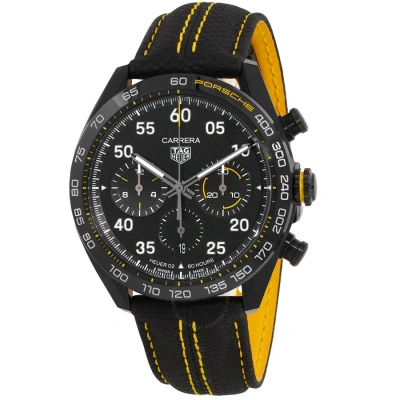 Tag Heuer Carrera X Porsche Chronograph Automatic Black Dial Men's Watch Cbn2a1h.fc6512