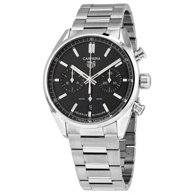 Tag Heuer Chronograph Automatic Black Dial Men's Watch Cbn2010.ba0642 In Metallic