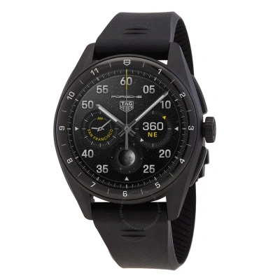 Tag Heuer Connected Calibre E4 Quartz Analog-digital Black Dial Men's Smart Watch Sbr8081.bt6299
