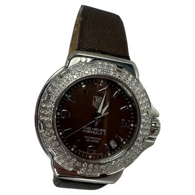 Pre-owned Tag Heuer Diamond Watch Vintage In Multi