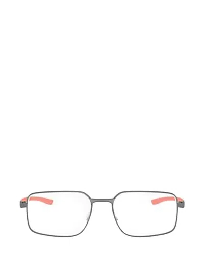 Tag Heuer Eyewear Rectangle-frame Glasses In Gray
