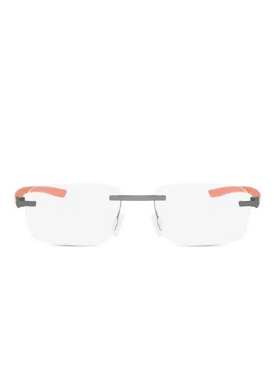 Tag Heuer Eyewear Rectangle-frame Glasses In White