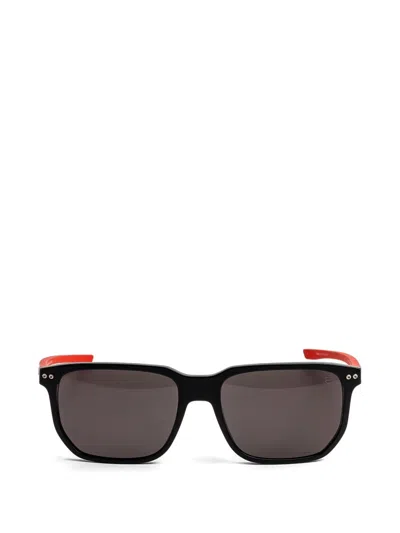 Tag Heuer Eyewear Square-frame Sunglasses In Black