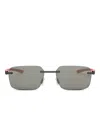Tag Heuer Eyewear Th40039u Sunglasses In Black
