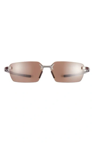 Tag Heuer Flex 59mm Rectangular Sport Sunglasses In Multi