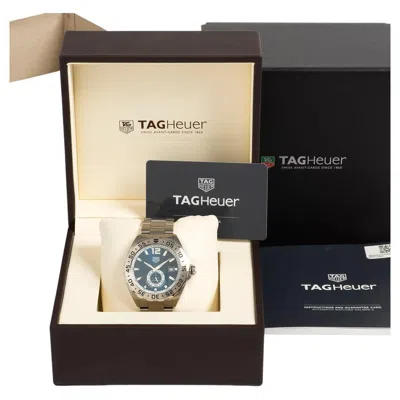 Pre-owned Tag Heuer Formula 1 Automatic Wristwatch Ref Waz 2014, With Date. In Multi