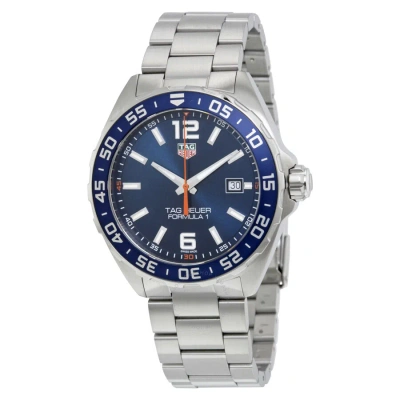 Tag Heuer Formula 1 Quartz Blue Dial Men's Watch Waz1010.ba0842