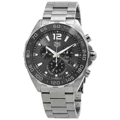 Pre-owned Tag Heuer Formula 1 Chronograph Grey Dial Men's Watch Caz1011.ba0842