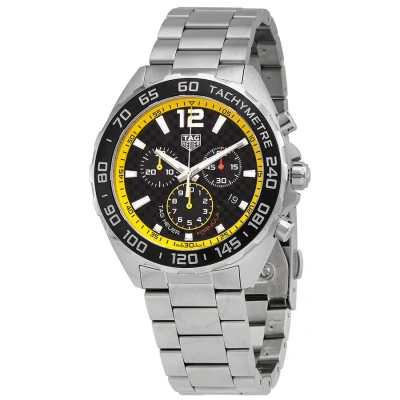 Tag Heuer Formula 1 Chronograph Quartz Men's Watch Caz101ac.ba0842 In Black / Yellow