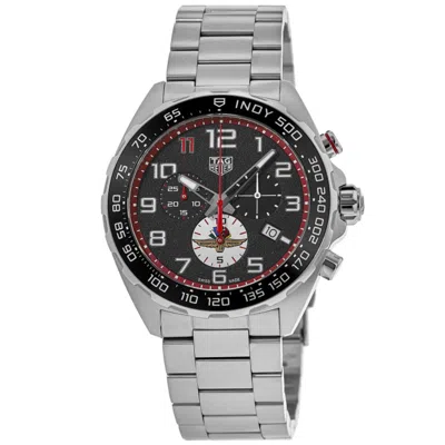 Tag Heuer Formula 1 Indy 500 Chronograph Quartz Black Dial Steel Men's Watch
