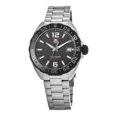 Tag Heuer Formula 1 Quartz Black Dial Steel Men's Watch Waz1110.ba0875