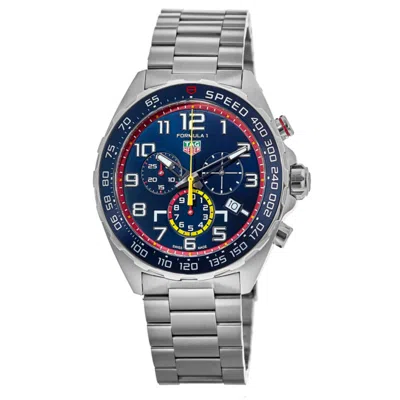 Tag Heuer Formula 1 Quartz Chronograph Red Bull Racing Edition Men's Watch Caz101al. Ba0842 In Blue
