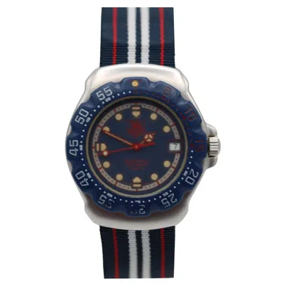 Pre-owned Tag Heuer Formula 1 Wa1210 – 35mm – Blue Dial – Quartz – Mid 1990s