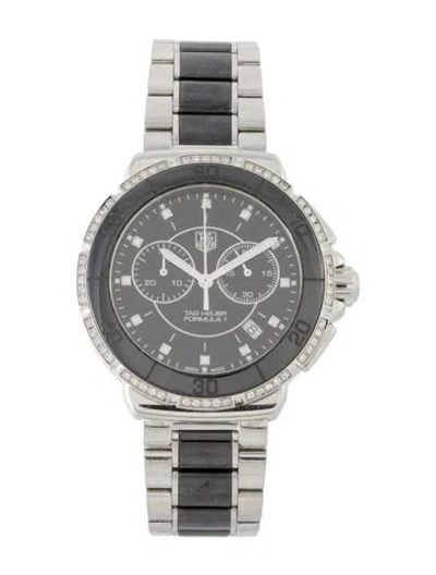 Pre-owned Tag Heuer Formula 1 Watch, 41mm In Multi