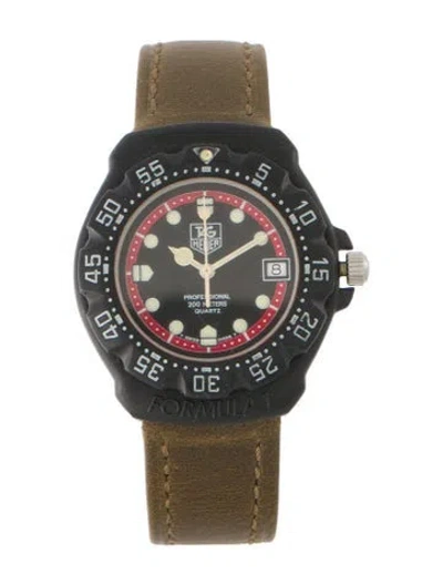 Pre-owned Tag Heuer Formula 1 Watch In Multi