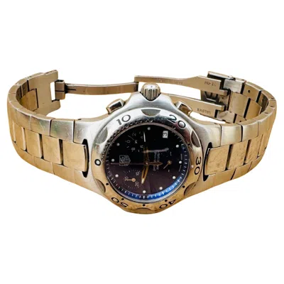 Pre-owned Tag Heuer ] Kirium Chrono Blue Dial Cl1211 Watch