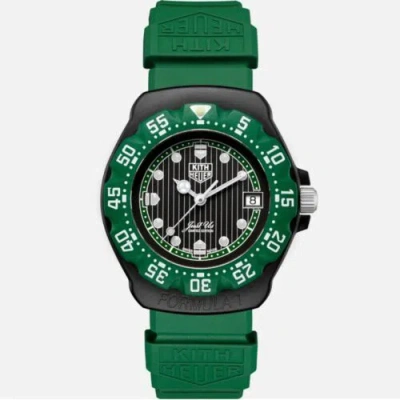 Pre-owned Tag Heuer Kith  Formula 1 Green Watch Limited Edition /825