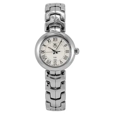 Pre-owned Tag Heuer Ladies  Link 29mm Wat1416 Stainless Steel Quartz Watch In Multi