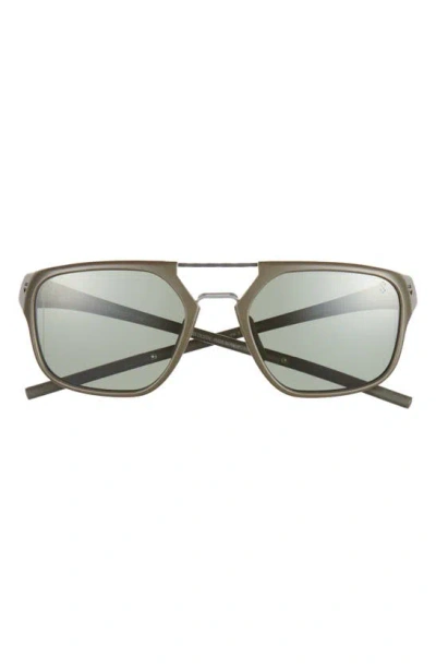 Tag Heuer Line 56mm Square Sport Sunglasses In Gray