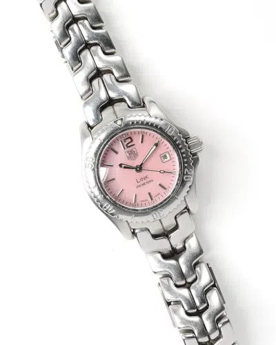 Tag Heuer Link 27mm Watch In Silver