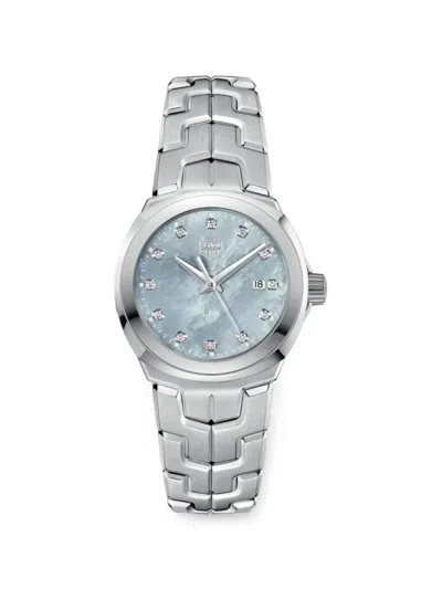 Tag Heuer Link 32mm Watch In Metallic