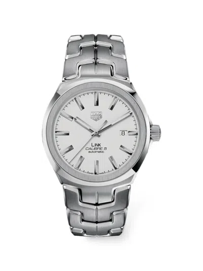 Tag Heuer Link 41mm Watch In Green