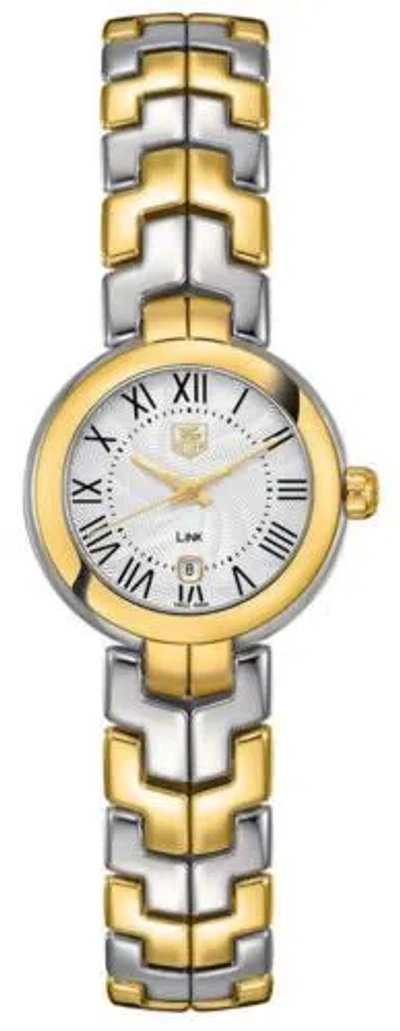 Pre-owned Tag Heuer Link Series Silver Dial Quartz 29mm Gold & Ss Womens Watch 54% Off