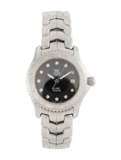 Pre-owned Tag Heuer Link Watch, 27mm In Multi