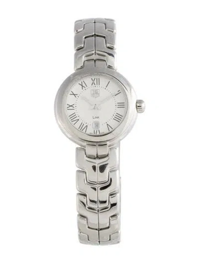Pre-owned Tag Heuer Link Watch, 29mm In Multicolor