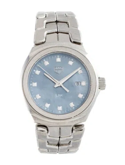 Pre-owned Tag Heuer Link Watch, 32mm In Multi