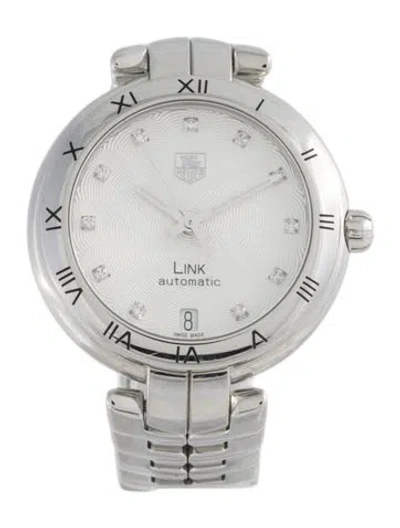 Pre-owned Tag Heuer Link Watch, 35mm In Multi