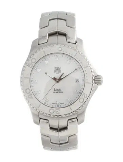 Pre-owned Tag Heuer Link Watch, 39mm In Multi