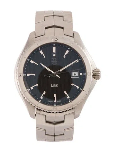Pre-owned Tag Heuer Link Watch, 40mm In Multi