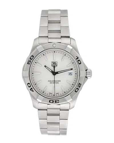 Tag Heuer Men's Aquaracer Watch (authentic ) In Silver