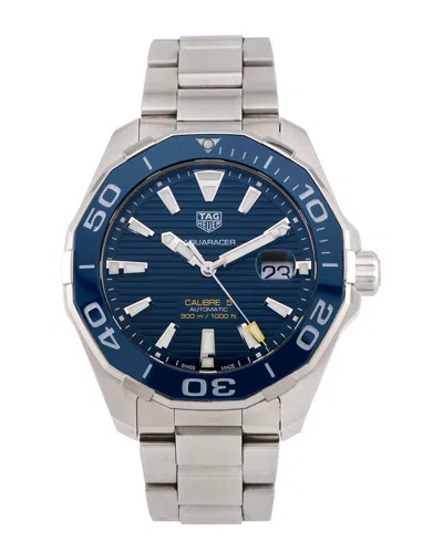 Tag Heuer Men's Aquaracer Watch In Metallic