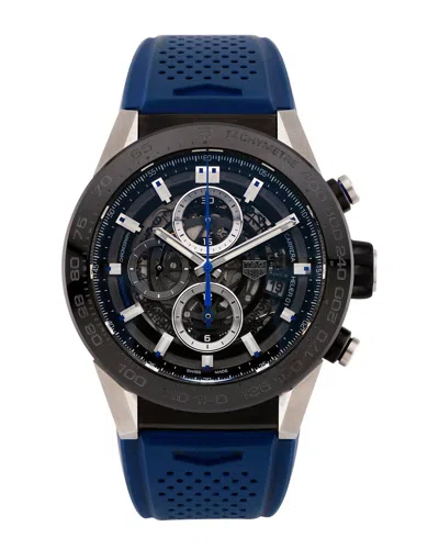TAG HEUER TAG HEUER MEN'S CARRERA CHRONOGRAPH CALIBRE HEUER 01 WATCH