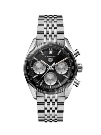 Tag Heuer Men's Carrera Stainless Steel Chronograph Watch/39mm In Metallic