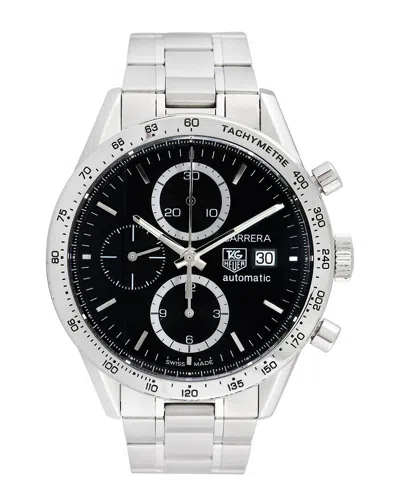 Tag Heuer Men's Carrera Watch, Circa 2000s (authentic ) In Metallic