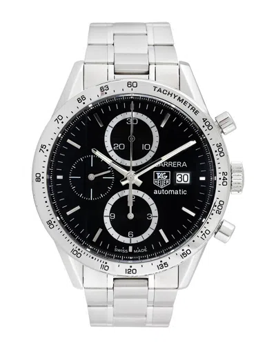 Tag Heuer Men's Carrera Watch In Metallic