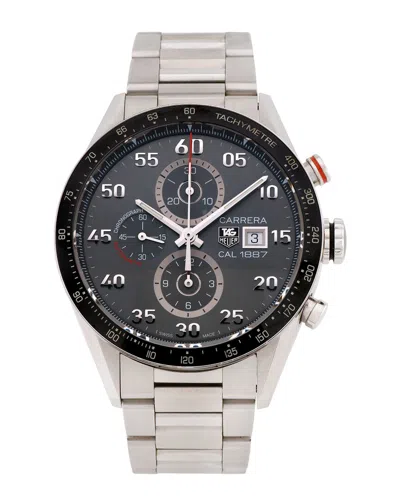 Tag Heuer Men's Carrera Watch In Metallic